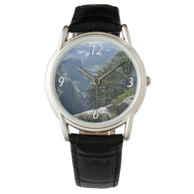 Relógio Yosemite Mountain View no Parque Nacional de Yosem (Frente)