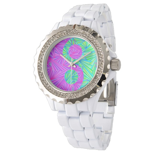 Rel gio Z Yin Puro E Verde E Yang Zen Fashion Watch Zazzle Brasil