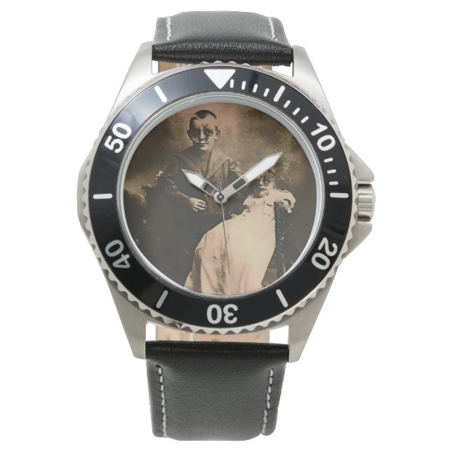 Relógio Zombie Siblings (Frente)