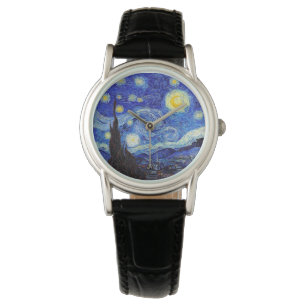 Relógios de noite estrelado Van Gogh