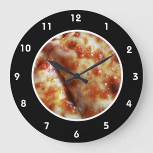 Relógios de parede da cozinha comida