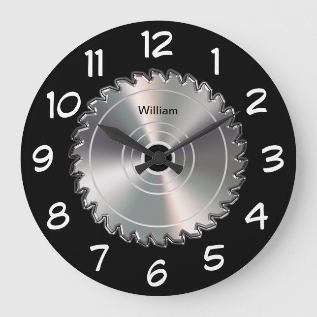 Relógios De Parede De Cavernas De Monogramas (Frente)