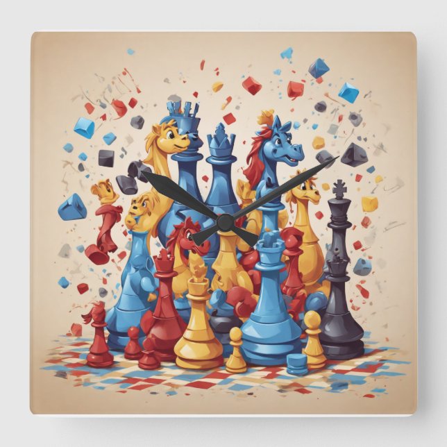 Relógios de parede inspirados na Disney: Fusão de  (Frente)