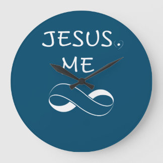 Relógios de Parede Jesus Me Infinity Presente para
