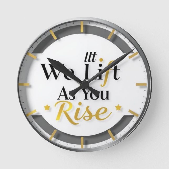 Relógios De Parede - Levantamos À Medida Que Subim (Frente)