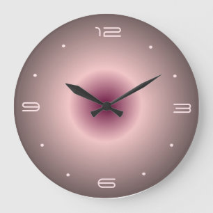 Relógios de Parede Redondos com Design Iluminado R