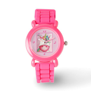 Relógios de pulso feminino - Unicórnio multicolori