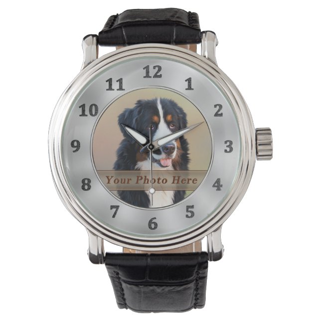 Relógios FOTO para Homens, Mulheres e Crianças (Frente)