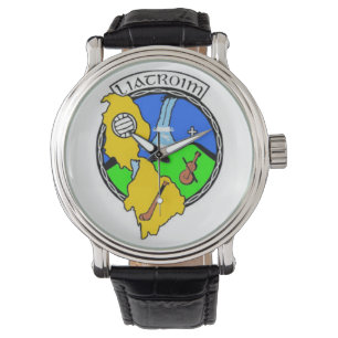 Relógios masculinos personalizados do condado irla