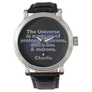 Relógios personalizados de "O Universo" engraçad