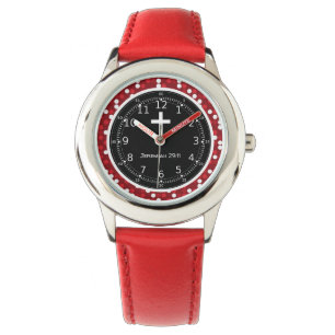 Relógios personalizados do cristão para miúdos