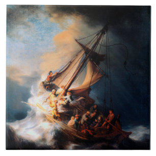 Rembrandt - A Tempestade do Mar da Galileia