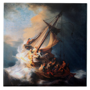 Rembrandt - A Tempestade no Mar da Galileia