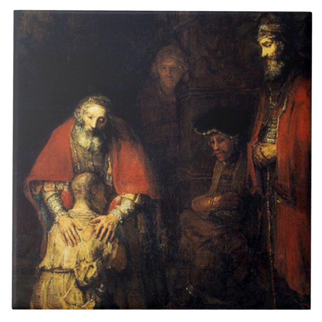 Rembrandt - O Regresso do Filho Prodígio (Frente)