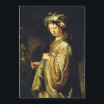Rembrandt - Saskia As Flora<br><div class="desc">Rembrandt - Saskia As Flora</div>