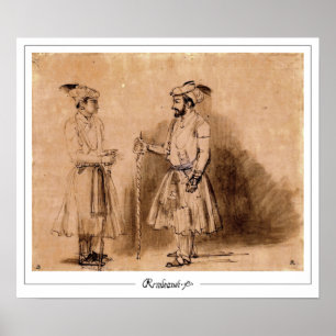 Rembrandt van Rijn Zedign Art Poster nº 114