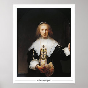 Rembrandt van Rijn Zedign Art Poster nº 212