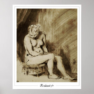 Rembrandt van Rijn Zedign Art Poster nº 443