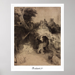 Rembrandt van Rijn Zedign Art Poster nº 59