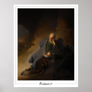 Rembrandt van Rijn Zedign Art Poster nº 609
