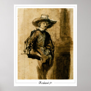 Rembrandt van Rijn Zedign Art Poster nº 638