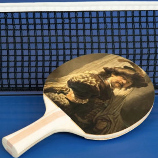 Rembrandt's Porta-Estandarte Raquete de Ping Pong