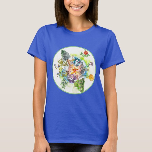 Remédios Emma Mandala Camisa feminina (Frente)