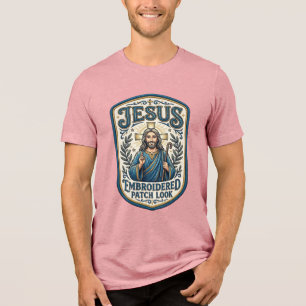 Remendo Bordado Jesus Olhe Remendo Bordado Jesus
