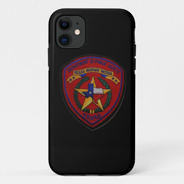 Remendo da patrulha da estrada de Texas das capas (Verso)