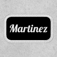 Remendo de Nome Comercial de Funcionário Script