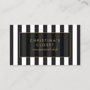 Remessa de alta moda, Cartão de visita Boutique