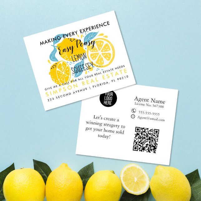 remessa de imóveis LEMON Anúncio Cartão postal (Criador carregado)