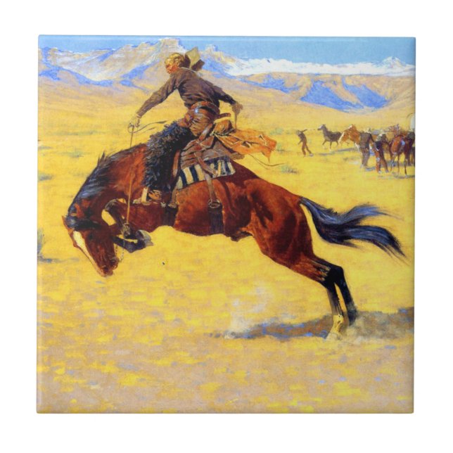 Remington Old West Horse and Cowboy (Frente)