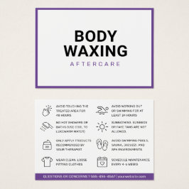 Remoção de Cabelo da Placa de Aterrissagem Púrpura