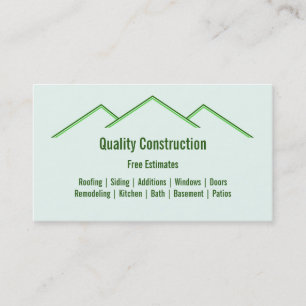 Remodelação de casa / Cartão de visita de construç