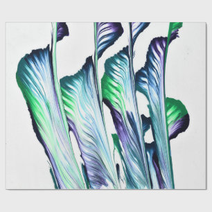 Removedor de Dor 1 Papel de embrulho Roxo Verde