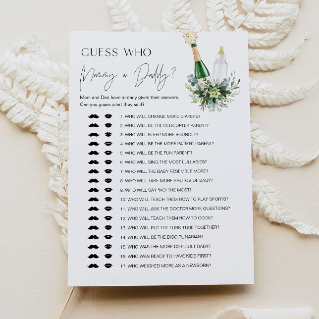 REMY que disse isso Mamãe ou Pai cartão de jogo (Criador carregado)