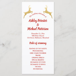 Rena de Ouro | Natal | Programa de Casamento