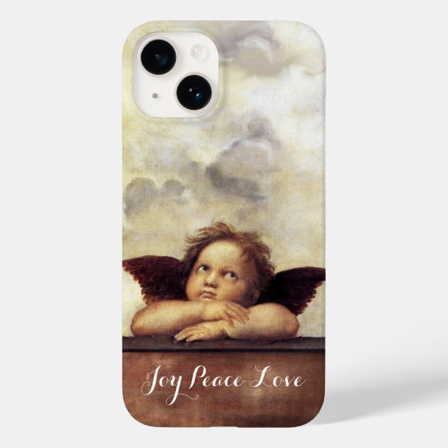 RENAISSANCE ANGEL Winger Cherub Joy Peace Love (Verso)