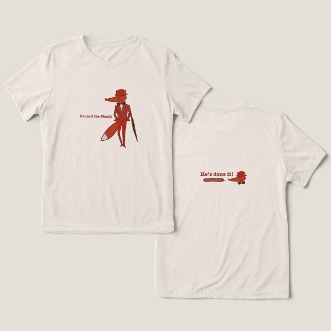 Renard the Sleuth (Design Frente e Verso)