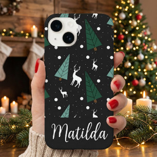 Renas e árvores de Natal personalizadas