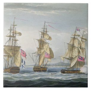 Rendição do forte de Tamatave, gravado pelo T.