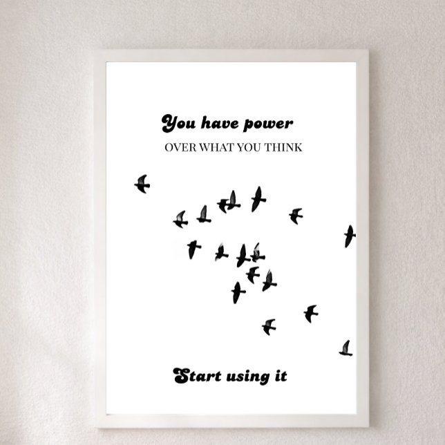 Renew Your Mind Wall Art–Metanoia Christian Poster (Criador carregado)