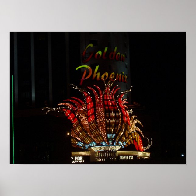 Reno Nevada Flamingo Poster (Frente)