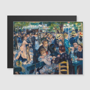 Renoir - Dança Moulin de la Galette Cartão Magnéti