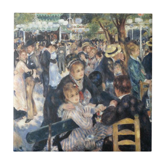 Renoir Dança no Moulin de la Galette Vintage (Frente)