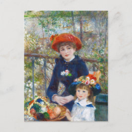 Renoir Duas irmãs em um cartão postal CC0402