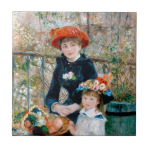 Renoir "duas irmãs (no terraço) "