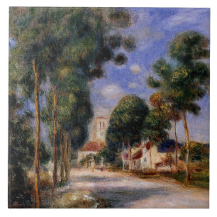 Renoir - Entrando na Aldeia de Essoyes