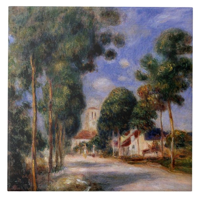 Renoir - Entrando na Aldeia de Essoyes (Frente)